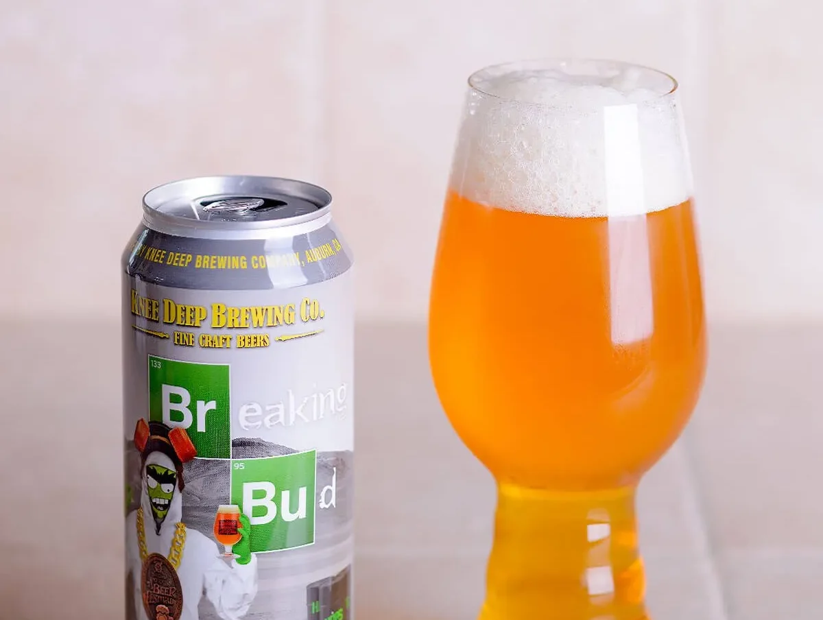 Breaking bud knee deep